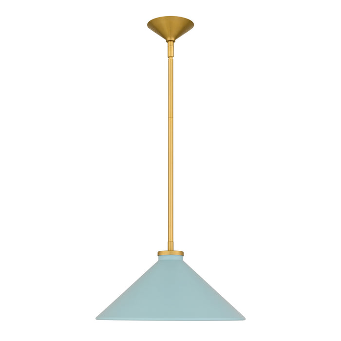 Myhouse Lighting Quoizel - BRADB1814BRG - One Light Pendant - Bradbury - Brushed Gold