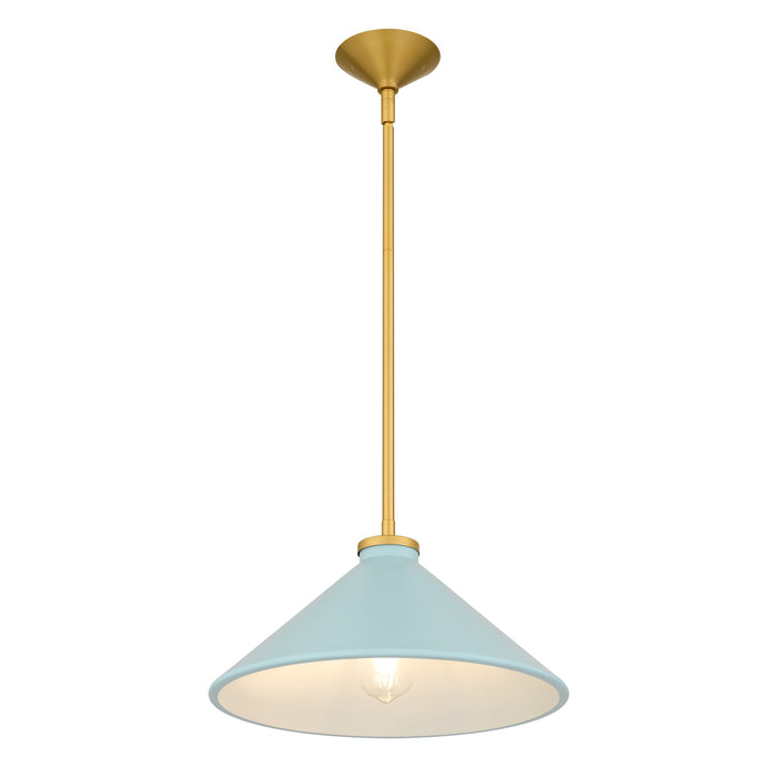 Myhouse Lighting Quoizel - BRADB1814BRG - One Light Pendant - Bradbury - Brushed Gold