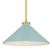 Myhouse Lighting Quoizel - BRADB1814BRG - One Light Pendant - Bradbury - Brushed Gold