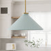 Myhouse Lighting Quoizel - BRADB1814BRG - One Light Pendant - Bradbury - Brushed Gold