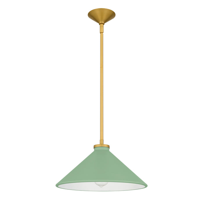 Myhouse Lighting Quoizel - BRADG1814BRG - One Light Pendant - Bradbury - Brushed Gold