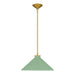 Myhouse Lighting Quoizel - BRADG1814BRG - One Light Pendant - Bradbury - Brushed Gold