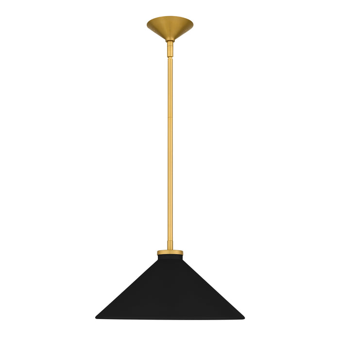 Myhouse Lighting Quoizel - BRADK1814BRG - One Light Pendant - Bradbury - Brushed Gold