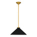 Myhouse Lighting Quoizel - BRADK1814BRG - One Light Pendant - Bradbury - Brushed Gold