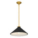 Myhouse Lighting Quoizel - BRADK1814BRG - One Light Pendant - Bradbury - Brushed Gold