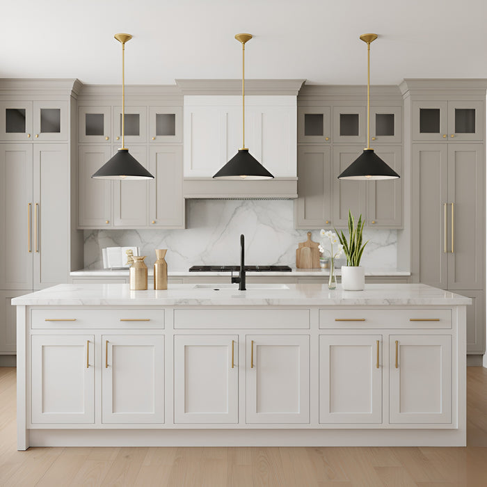 Myhouse Lighting Quoizel - BRADK1814BRG - One Light Pendant - Bradbury - Brushed Gold