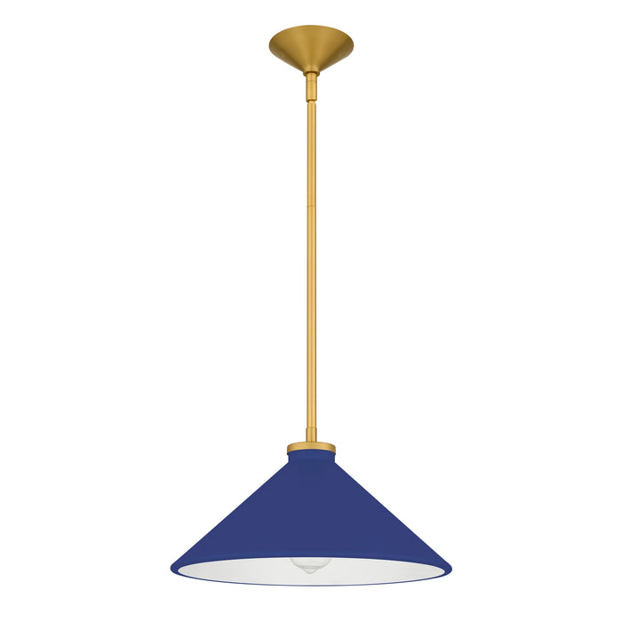 Myhouse Lighting Quoizel - BRADN1814BRG - One Light Pendant - Bradbury - Brushed Gold