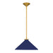 Myhouse Lighting Quoizel - BRADN1814BRG - One Light Pendant - Bradbury - Brushed Gold