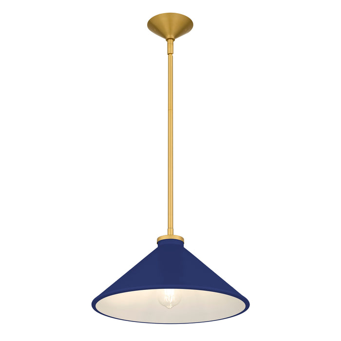 Myhouse Lighting Quoizel - BRADN1814BRG - One Light Pendant - Bradbury - Brushed Gold