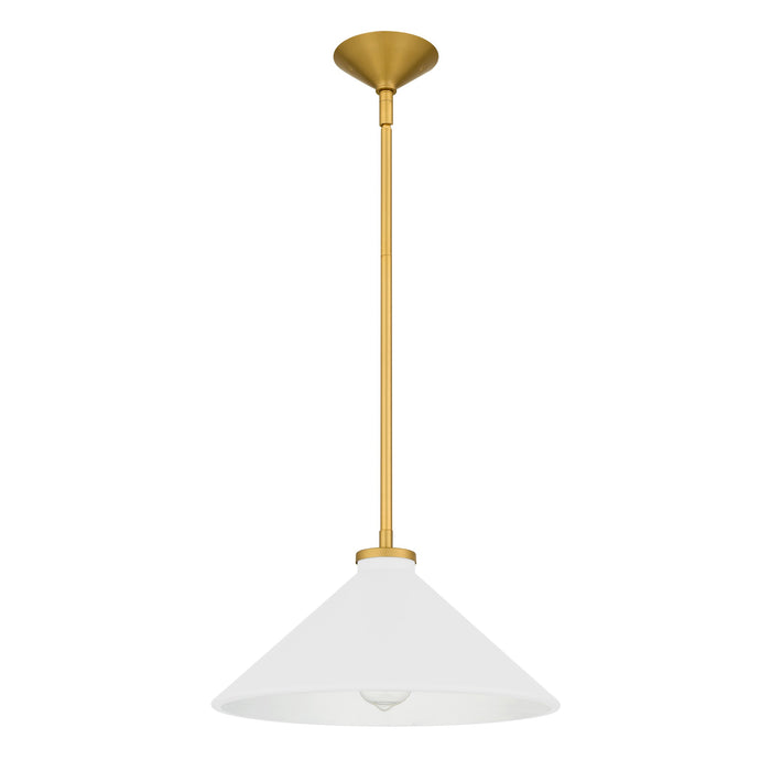 Myhouse Lighting Quoizel - BRADW1814BRG - One Light Pendant - Bradbury - Brushed Gold