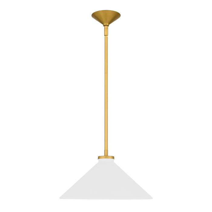 Myhouse Lighting Quoizel - BRADW1814BRG - One Light Pendant - Bradbury - Brushed Gold