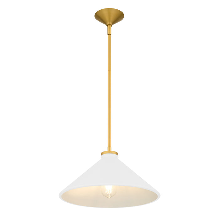 Myhouse Lighting Quoizel - BRADW1814BRG - One Light Pendant - Bradbury - Brushed Gold