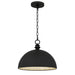 Myhouse Lighting Quoizel - BRAY1814MBK - Four Light Pendant - Braylon - Matte Black