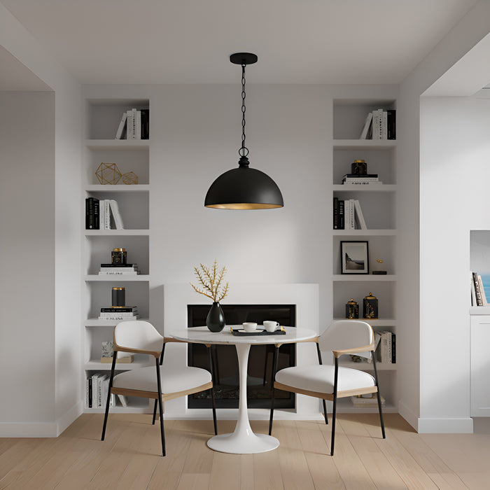 Myhouse Lighting Quoizel - BRAY1814MBK - Four Light Pendant - Braylon - Matte Black