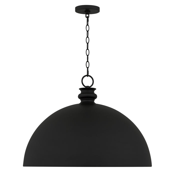 Myhouse Lighting Quoizel - BRAY2826MBK - One Light Pendant - Braylon - Matte Black