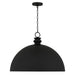 Myhouse Lighting Quoizel - BRAY2826MBK - One Light Pendant - Braylon - Matte Black