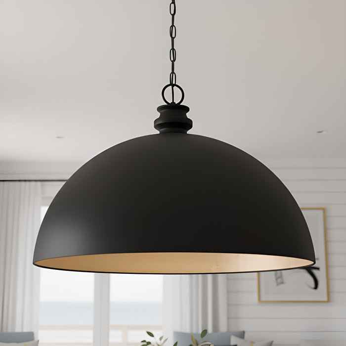 Myhouse Lighting Quoizel - BRAY2826MBK - One Light Pendant - Braylon - Matte Black