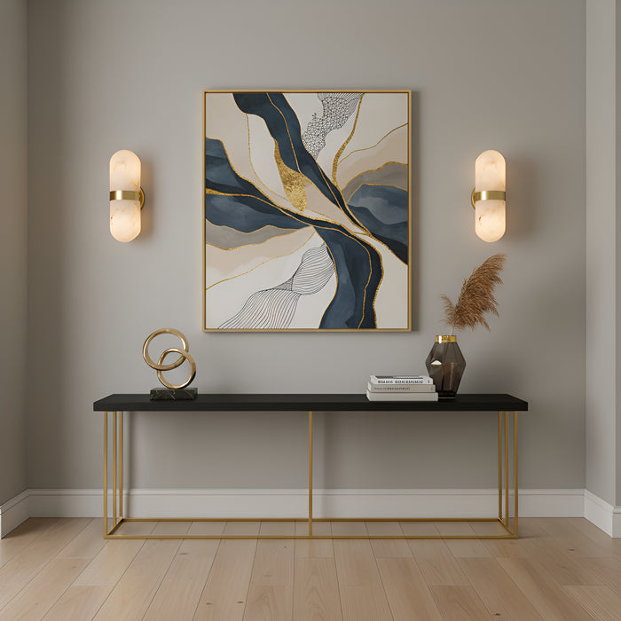 Myhouse Lighting Quoizel - BREE8704BRG - Two Light Wall Sconce - Bree - Brushed Gold