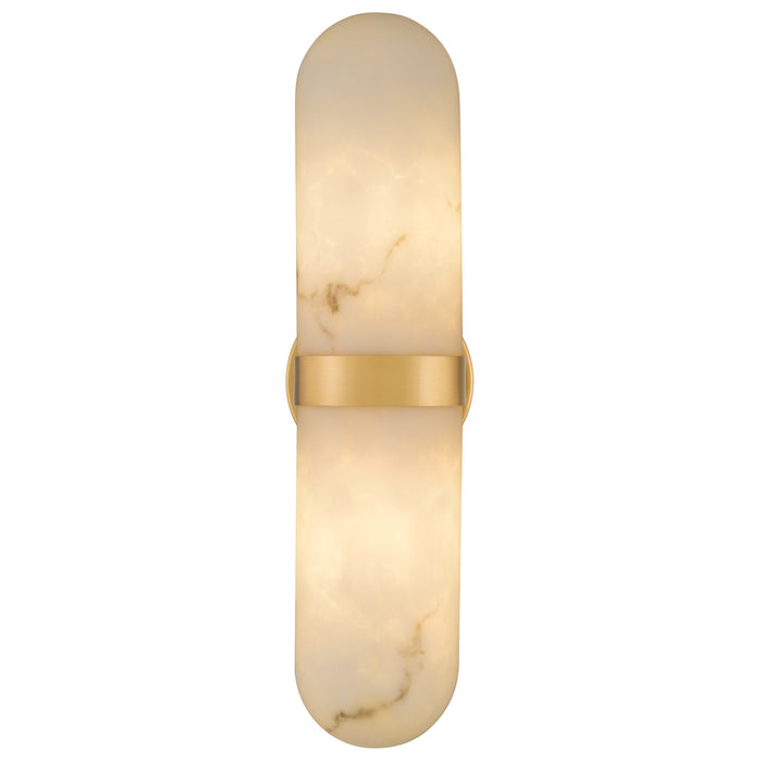 Myhouse Lighting Quoizel - BREE8804BRG - Two Light Wall Sconce - Bree - Brushed Gold