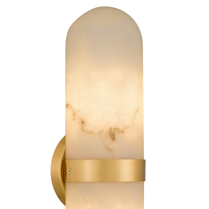 Myhouse Lighting Quoizel - BREE8804BRG - Two Light Wall Sconce - Bree - Brushed Gold