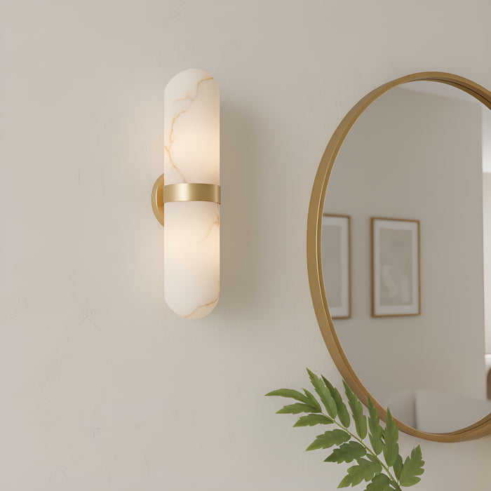 Myhouse Lighting Quoizel - BREE8804BRG - Two Light Wall Sconce - Bree - Brushed Gold