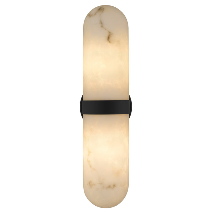 Myhouse Lighting Quoizel - BREE8804MBK - Two Light Wall Sconce - Bree - Matte Black