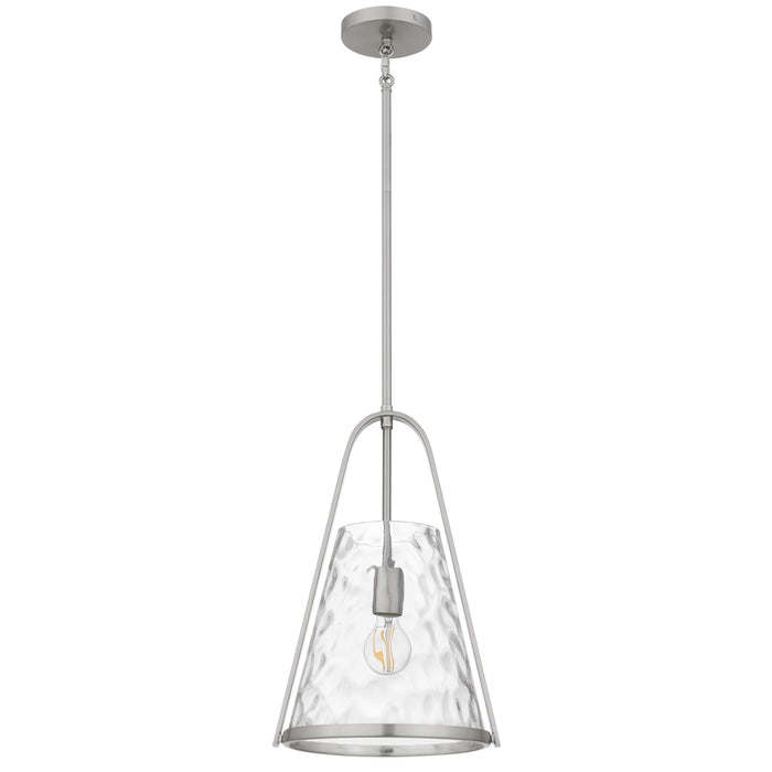 Myhouse Lighting Quoizel - BRIL1511BN - One Light Mini Pendant - Briley - Brushed Nickel