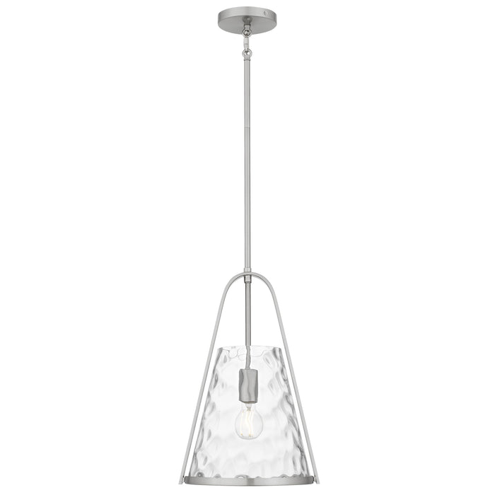 Myhouse Lighting Quoizel - BRIL1511BN - One Light Mini Pendant - Briley - Brushed Nickel