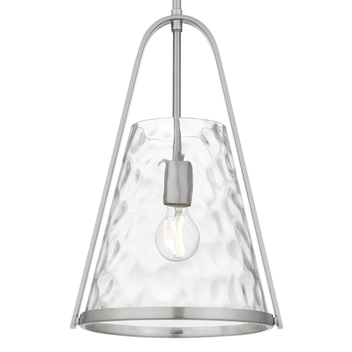 Myhouse Lighting Quoizel - BRIL1511BN - One Light Mini Pendant - Briley - Brushed Nickel