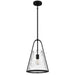 Myhouse Lighting Quoizel - BRIL1511MBK - One Light Mini Pendant - Briley - Matte Black