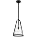 Myhouse Lighting Quoizel - BRIL1511MBK - One Light Mini Pendant - Briley - Matte Black