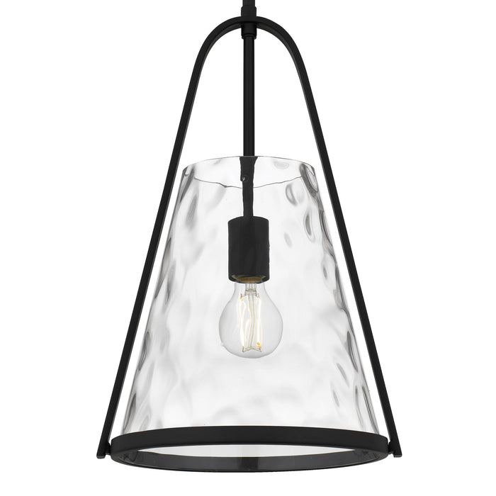 Myhouse Lighting Quoizel - BRIL1511MBK - One Light Mini Pendant - Briley - Matte Black