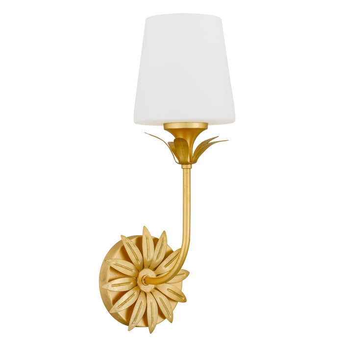 Myhouse Lighting Quoizel - DOT8606GFL - One Light Wall Sconce - Dorothea - Gold Leaf