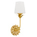 Myhouse Lighting Quoizel - DOT8606GFL - One Light Wall Sconce - Dorothea - Gold Leaf