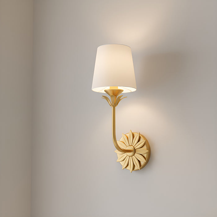Myhouse Lighting Quoizel - DOT8606GFL - One Light Wall Sconce - Dorothea - Gold Leaf