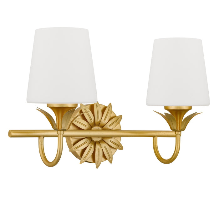 Myhouse Lighting Quoizel - DOT8616GFL - Two Light Vanity - Dorothea - Gold Leaf