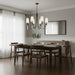 Myhouse Lighting Quoizel - ELOU5032IN - Five Light Chandelier - Eloura - Iron Gate