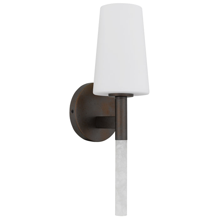 Myhouse Lighting Quoizel - ELOU8705IN - One Light Wall Sconce - Eloura - Iron Gate