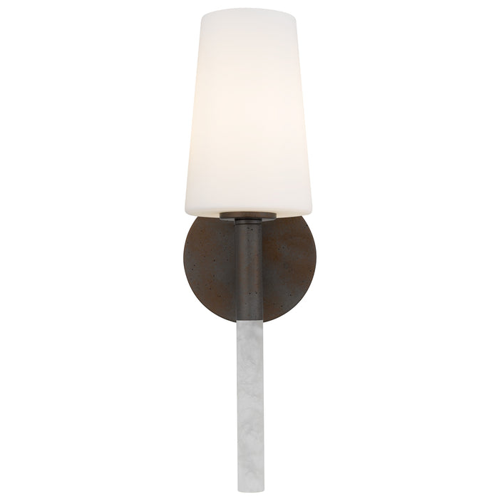 Myhouse Lighting Quoizel - ELOU8705IN - One Light Wall Sconce - Eloura - Iron Gate