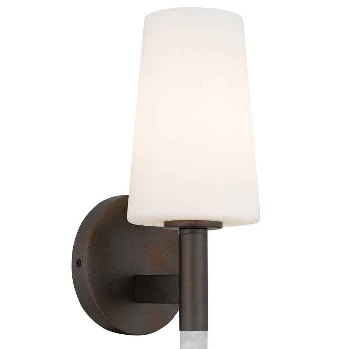 Myhouse Lighting Quoizel - ELOU8705IN - One Light Wall Sconce - Eloura - Iron Gate