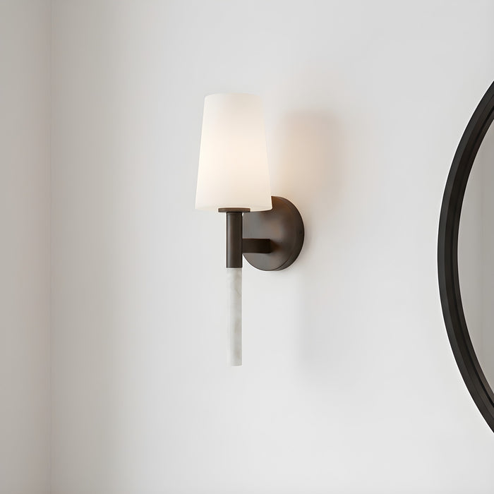 Myhouse Lighting Quoizel - ELOU8705IN - One Light Wall Sconce - Eloura - Iron Gate