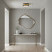 Myhouse Lighting Quoizel - EMM1616MBK - Three Light Flush Mount - Emmett - Matte Black