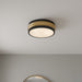 Myhouse Lighting Quoizel - EMM1616MBK - Three Light Flush Mount - Emmett - Matte Black