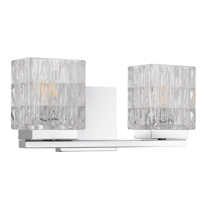 Myhouse Lighting Quoizel - ESTE8613C - Two Light Vanity - Estelle - Polished Chrome