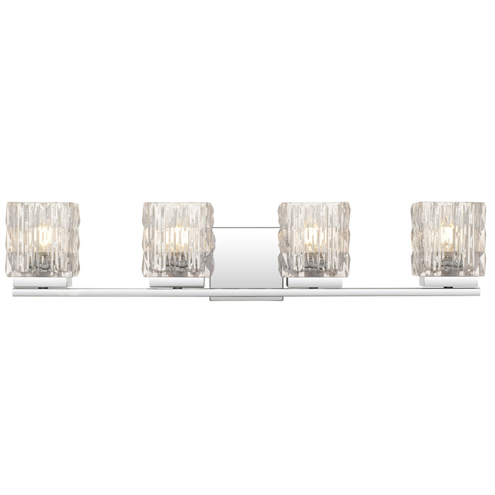 Myhouse Lighting Quoizel - ESTE8629C - Four Light Vanity - Estelle - Polished Chrome
