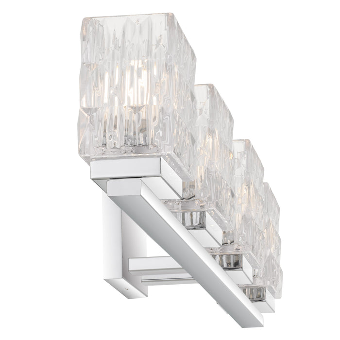 Myhouse Lighting Quoizel - ESTE8629C - Four Light Vanity - Estelle - Polished Chrome