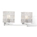Myhouse Lighting Quoizel - ESTE8629C - Four Light Vanity - Estelle - Polished Chrome