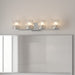 Myhouse Lighting Quoizel - ESTE8629C - Four Light Vanity - Estelle - Polished Chrome