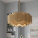 Myhouse Lighting Quoizel - EVA2818BRG - Three Light Pendant - Evander - Brushed Gold