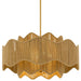 Myhouse Lighting Quoizel - EVA2824BRG - Four Light Pendant - Evander - Brushed Gold
